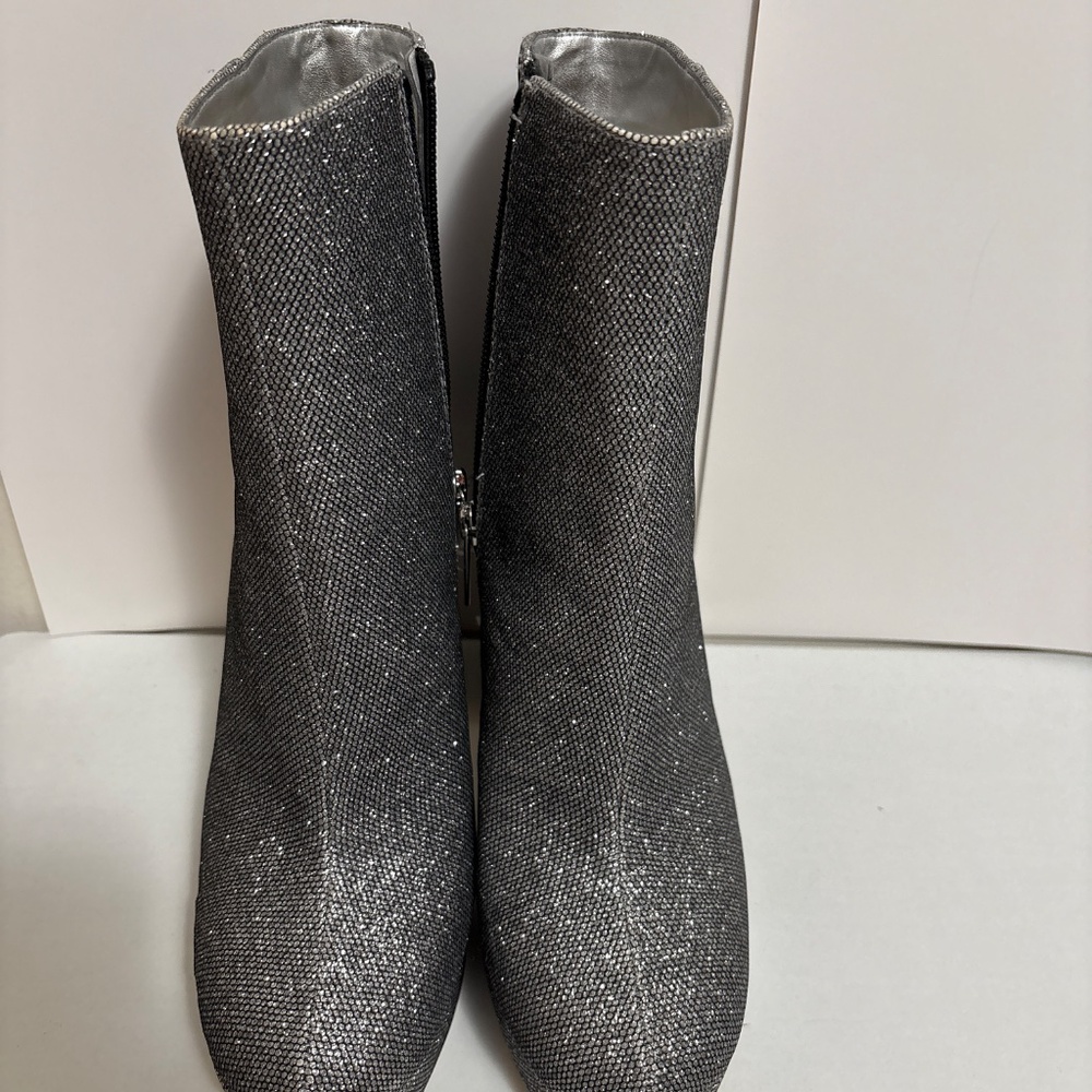 New!! MICHAEL KORS Porter Glitter Platform Dress Booties Size 7M - Picture 2 of 10